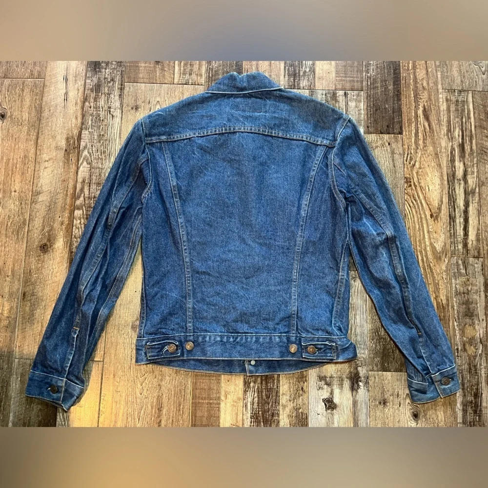 Vintage Levi's 70's 70505 0217 Type III Trucker Jacket Small e Sz 38 Made in USA - Picture 9 of 15